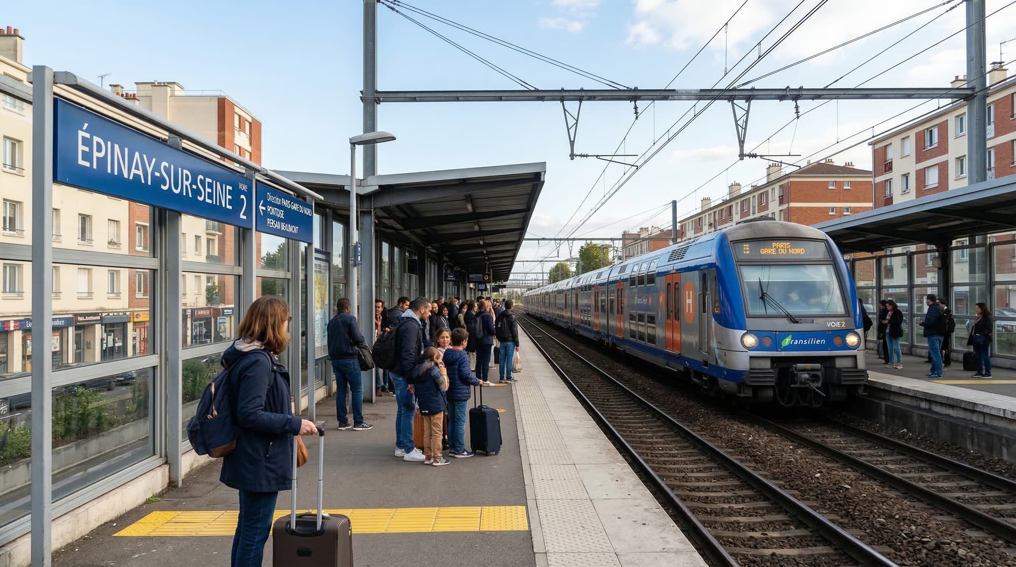 Transport depuis CDG vers Épinay-sur-Seine : toutes les options